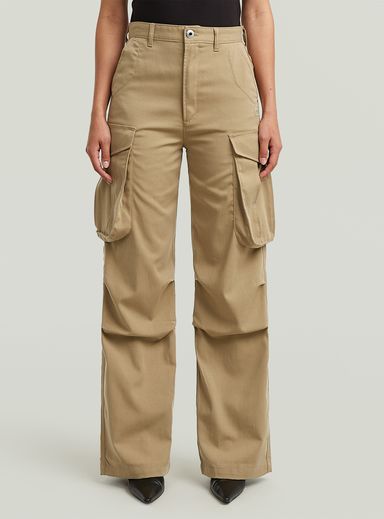 High Waist Cargo Pants